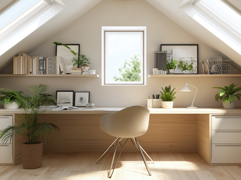 A Home Office to Inspire and Motivate